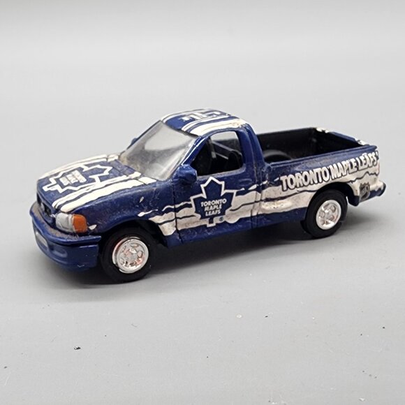 Ford F-150 Pickup Toronto Maple Leafs NHL 1:64 Diecast Truck Blue White - Picture 2 of 8